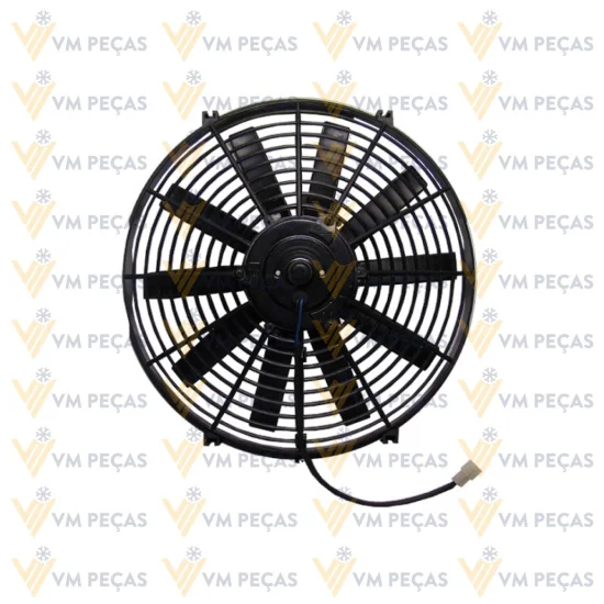 Eletroventilador Universal 14" 12v [Pa Reta]