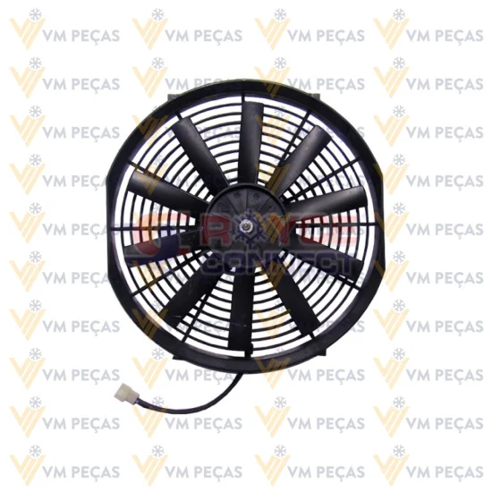 Eletroventilador Universal 14" 12v [Pa Reta]