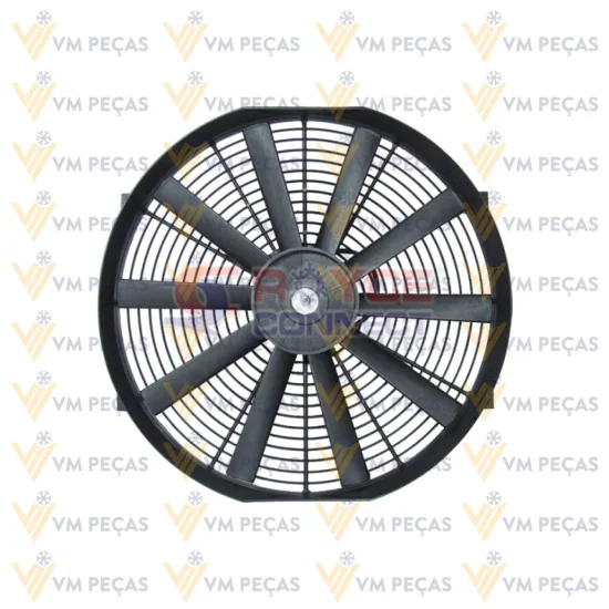 Eletroventilador Universal 16" 12v [Pa Reta]