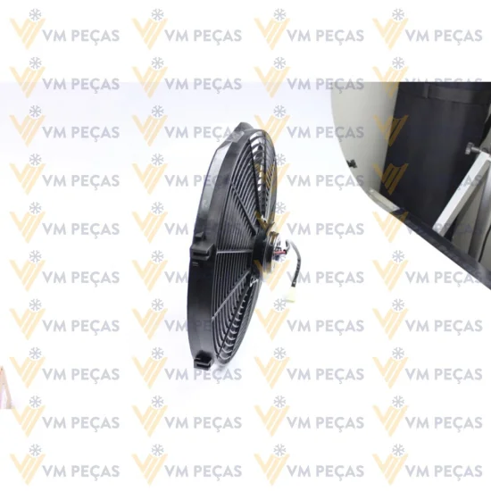 Eletroventilador Universal 16" 12v [Pa Reta]