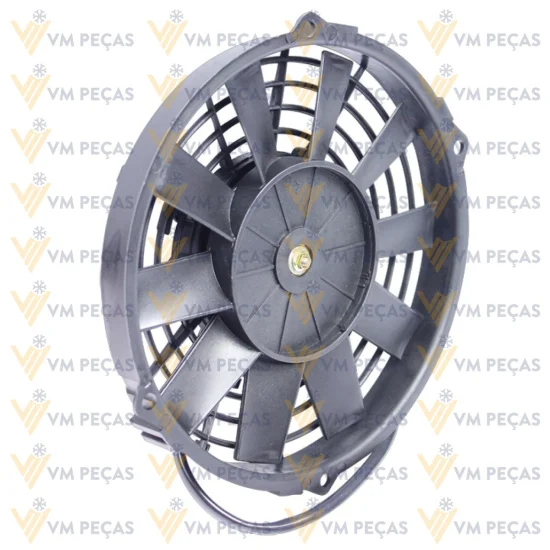 Eletroventilador Universal 9" 12v [Pa Reta]