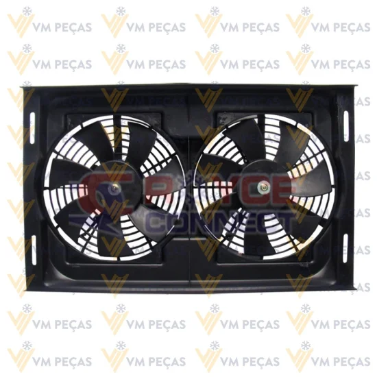 Eletroventilador Universal com Defletor 10" 24v [Pa em S] [Duplo]