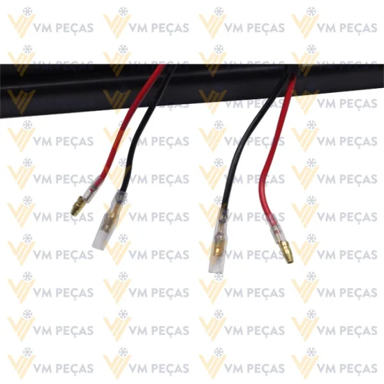 Eletroventilador Universal com Defletor 10" 24v [Pa em S] [Duplo]
