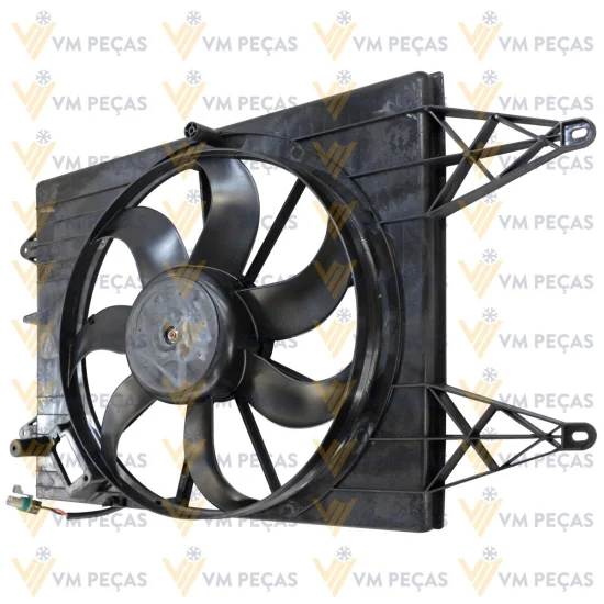 Eletroventilador VW Gol, Parati, Saveiro G5 2008 a 2012, G6 2013>, G7, Fox 2003>, Polo 2001 a 2016