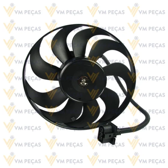 Eletroventilador VW Golf 1.6, 1.8, 2.0 1999> /Audi A3 1999> [9 Pas] [290mm]