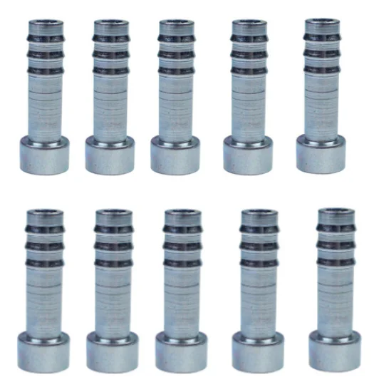 Espigao Aço 8mm [Pacote com 10 Peças]