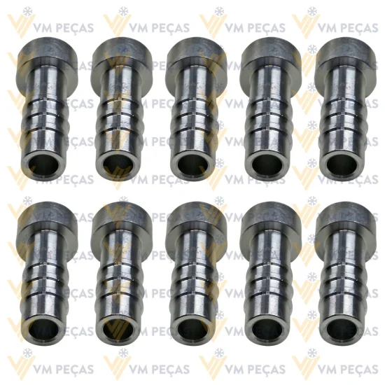 Espigao Aluminio 10mm [Pacote com 10 Peças]