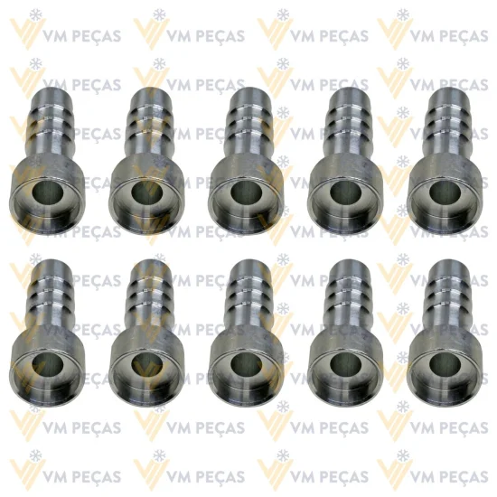 Espigao Aluminio 10mm [Pacote com 10 Peças]