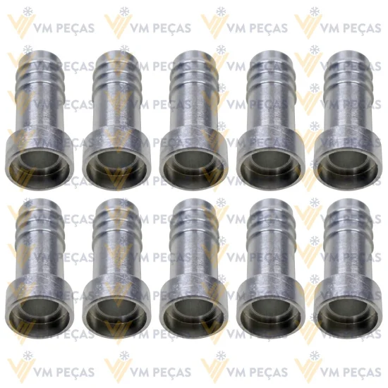 Espigao Aluminio 12mm [Pacote com 10 Peças]