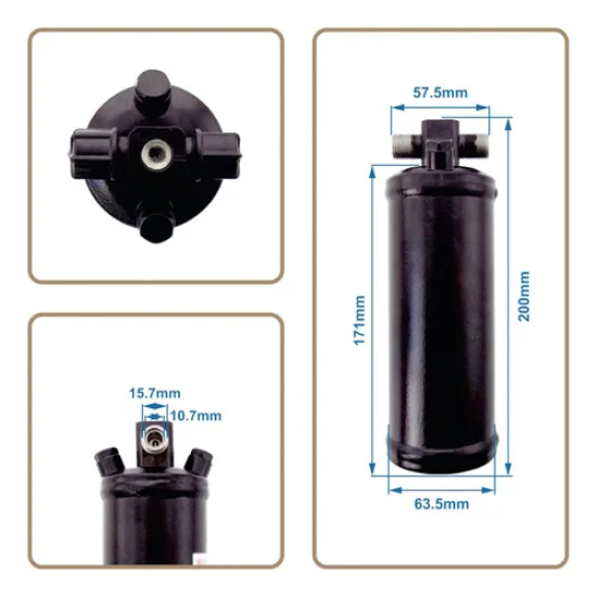 Filtro Secador Universal [New Holland] [2 Pressostato] [215mm]