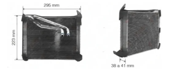 Evaporador Fiat Toro /Jeep Renegade, Compass