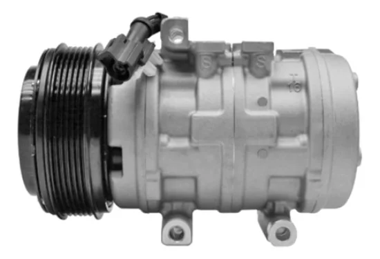 Compressor Denso 10P15 Ford Ka 2007 a 2013, Fiesta 1.0 e 1.6 2007 a 2013 6pk 135mm [importado]