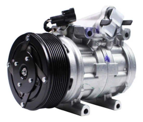 Compressor Denso 10P15 Ford Ka 2007 a 2013, Fiesta 1.0 e 1.6 2007 a 2013 6pk 135mm [importado]