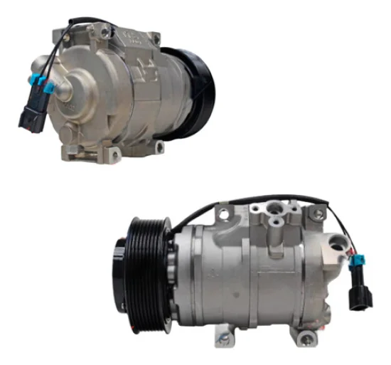 Compressor Denso 10SRE18C John Deere Pa Carregadeira 544K, 624K 8pk 126mm 12v [importado]