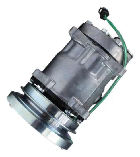 Compressor Sanden SD7H15, Orelha, Caterpillar, 1A 152mm, 24v [importado]