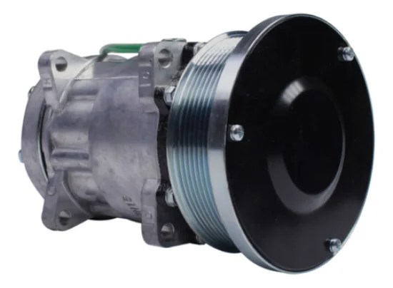 Compressor Sanden SD7H15, Orelha, Caterpillar, 8pk 132mm, 24v [importado]