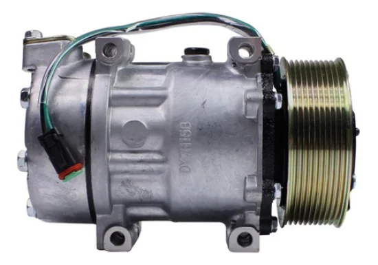 Compressor Sanden SD7H15, Passante, Scania, 10pk, 24v [importado]