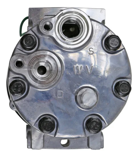 Compressor Sanden SD7H15, Passante, Volvo FH, 8pk 136mm, 24v [importado]