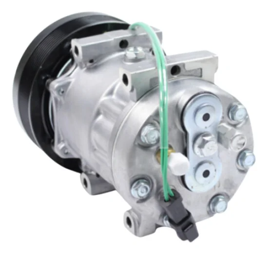 Compressor Sanden SD7H15, Passante, DAF XF FTS 480 2021> 8pk 165mm, 24v [importado]