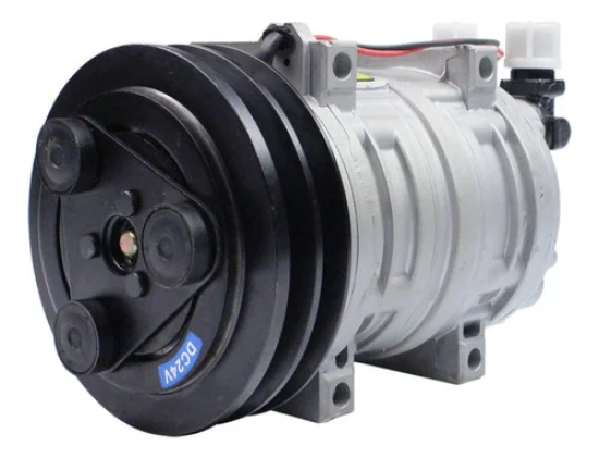 Compressor Seltec TM21, Passante, 2A, 12v, Caterpillar 416E [importado]