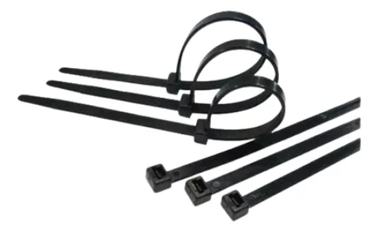 Abraçadeira Plastica 15cm x 3,6mm [Preto] [Pacote com 100 peças] [Rainha das Sete]