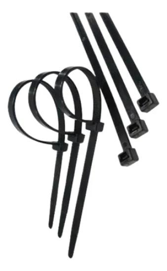 Abraçadeira Plastica 15cm x 3,6mm [Preto] [Pacote com 100 peças] [Rainha das Sete]