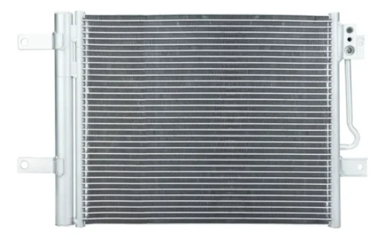 Condensador Fiat Palio, Siena, Strada 2009>, Doblo 1.4 e 1.8 2010 a 2018 Motor E-Torq [Baixo] [Sistema Behr]