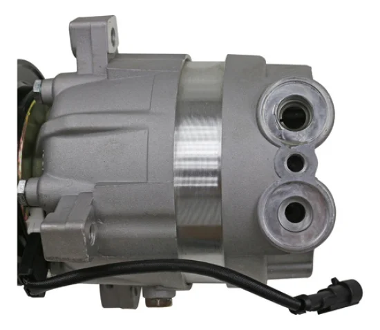 Compressor Delphi V5 Volvo Escavadeira 1A 130mm, 12v [importado]