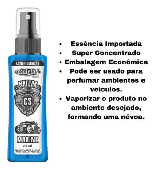 Aromatizante Natuar 60ml CentralSul [Marine]