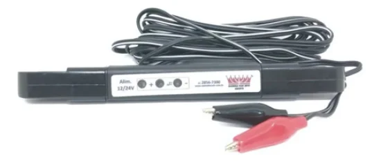 Caneta Teste de Polaridade 12v /24v [com LED] [Rainha das Sete]