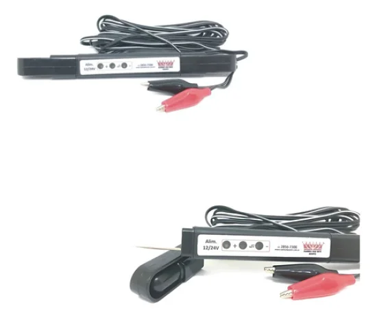 Caneta Teste de Polaridade 12v /24v [com LED] [Rainha das Sete]