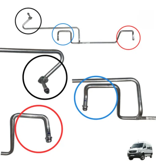 Conexao #6 Tubulaçao MB Sprinter 416, 417, 515, 517 CDi 2018> [Teto]] [Caixa Mahle] [Original]