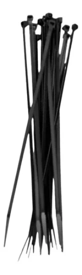 Abraçadeira Plastica 10cm x 2,5mm [Preto] [Pacote com 100 peças]