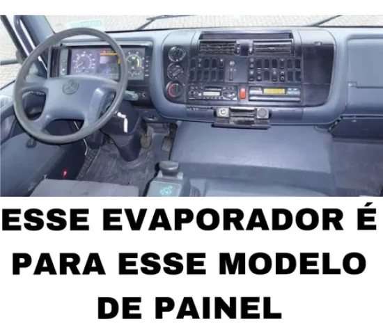 Evaporador MB 1938, 1944, Axor, Atego 2004 a 2006 [Caixa Behr] [Bicudo] [Brasado]