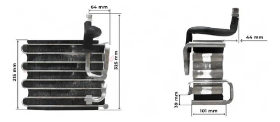 Evaporador MB 1938, 2638, 1215, 712L 1998> [Serpentina]