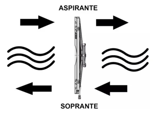 Eletroventilador Spal Universal VA18-BP70/LL-41S 16" Soprante 24v