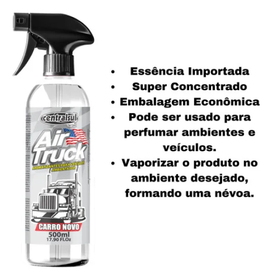 Aromatizante Air Truck 500ml CentralSul [Carro Novo]