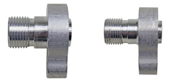 Adaptador para Saida do Compressor Sanden Sd7h15 Scania /Volvo [Saida Rosca] [PAR]