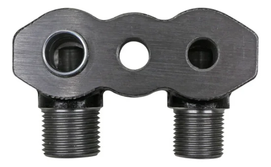 Adaptador para Saida do Compressor Sanden Sd7h15 [Aço] [Vertical 8x10]