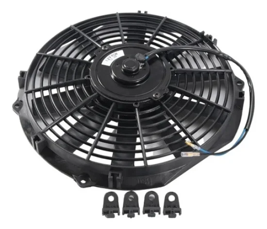 Eletroventilador Universal 12" 12v [Pa Reta]