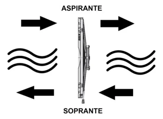 Eletroventilador Spal Universal VA11-BP12/C-57A 10" Aspirante 24v