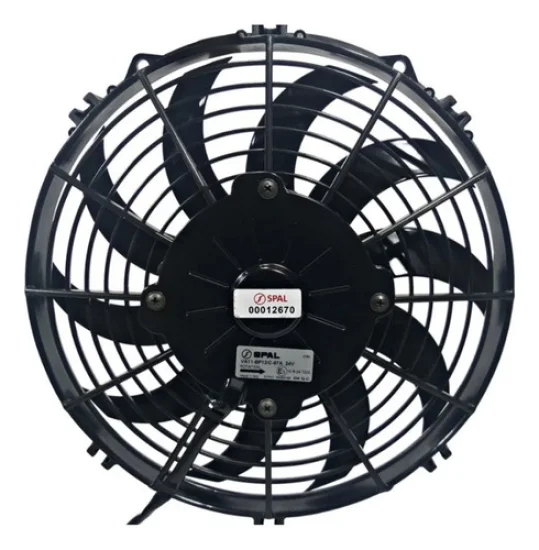 Eletroventilador Spal Universal VA11-BP12/C-57A 10" Aspirante 24v