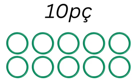 Oring R134 12mm Fino [Pacote com 10 peças] [Verde]