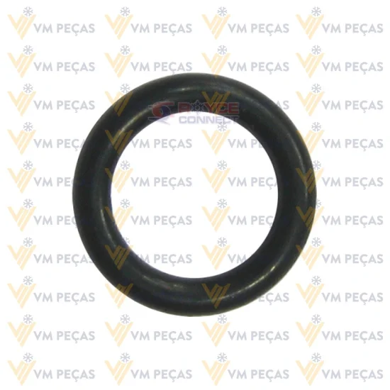 Oring R134 6mm Fino [Pacote com 10 peças] [Preto]