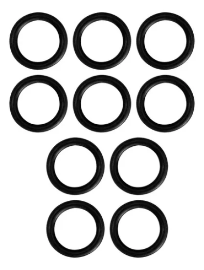 Oring R134 8mm Fino [Pacote com 10 peças] [Preto]