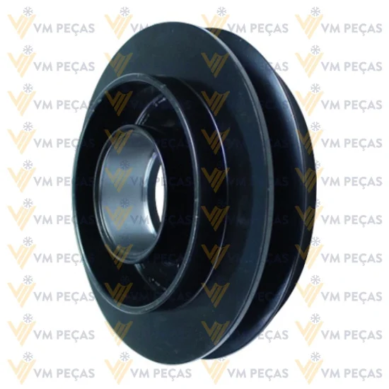 Polia Denso 10PA15 1B 152mm Komatsu PC400 [importado]