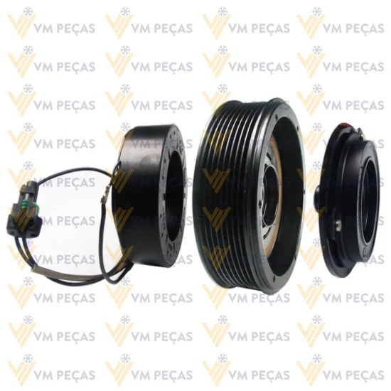 Polia Denso 10PA17 8pk 145mm 12v John Deere com Rolamento [importado]
