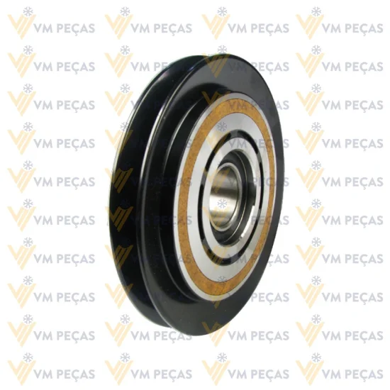 Polia Denso 6P importado, 10PA15, 10PA17, 7SB, 1A 142mm [importado]