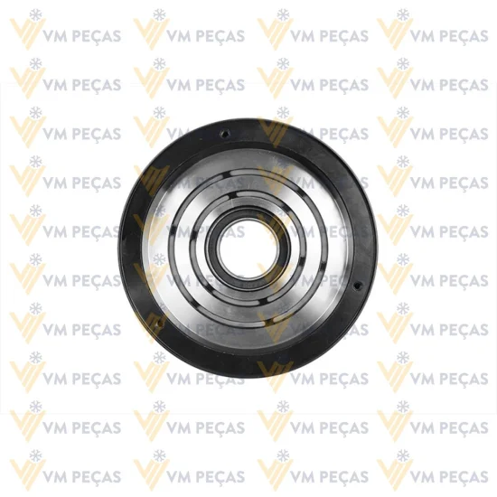 Polia Sanden SD7H15, Caterpillar, 1A 152mm com Rolamento [Preta] [importado]