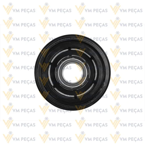 Polia Sanden SD7H15, Caterpillar, 1A 152mm com Rolamento [Preta] [importado]